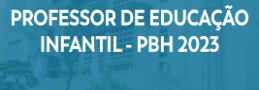 Professor Educação Infantil PBH 2023